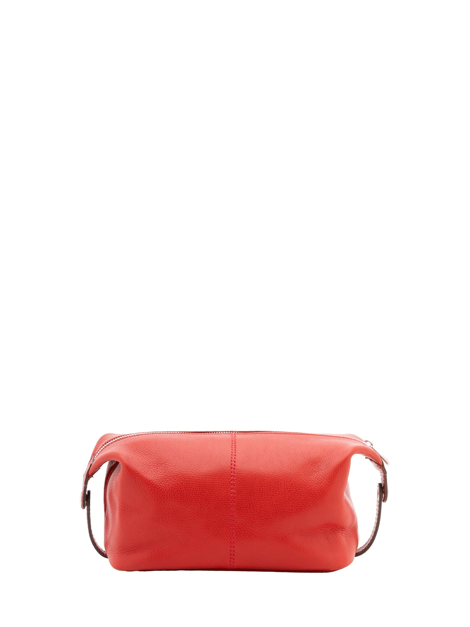 Pochette unisex in vera pelle Made in Italy 4404-ROSSO Alessia Firenze