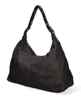 Asteria Borsa a spalla da donna Vera pelle 7799-NERO Chiara Ferretti