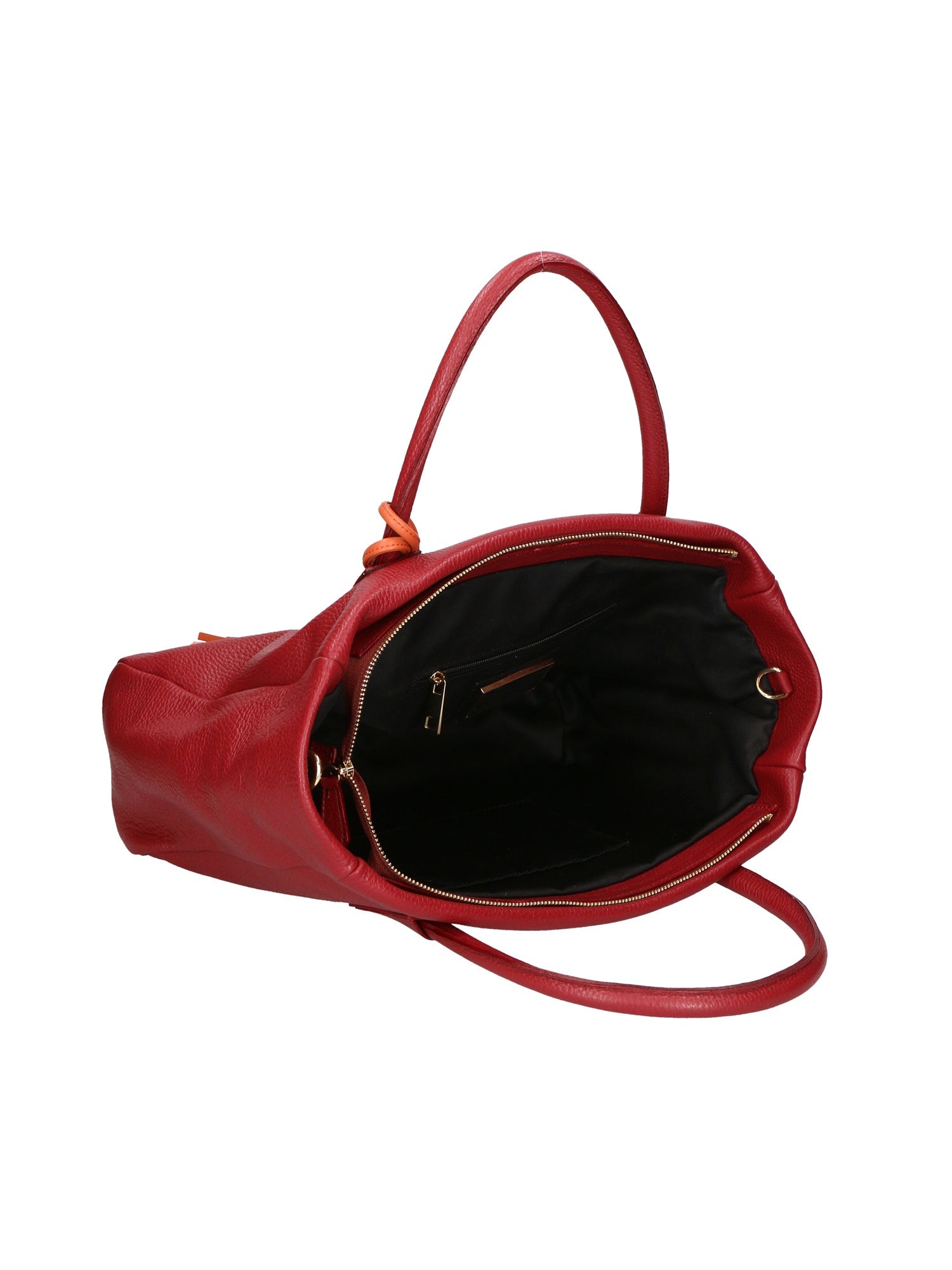 Borsa a spalla da Donna Vera in Vera Pelle Made in Italy 27,5x46x10 cm