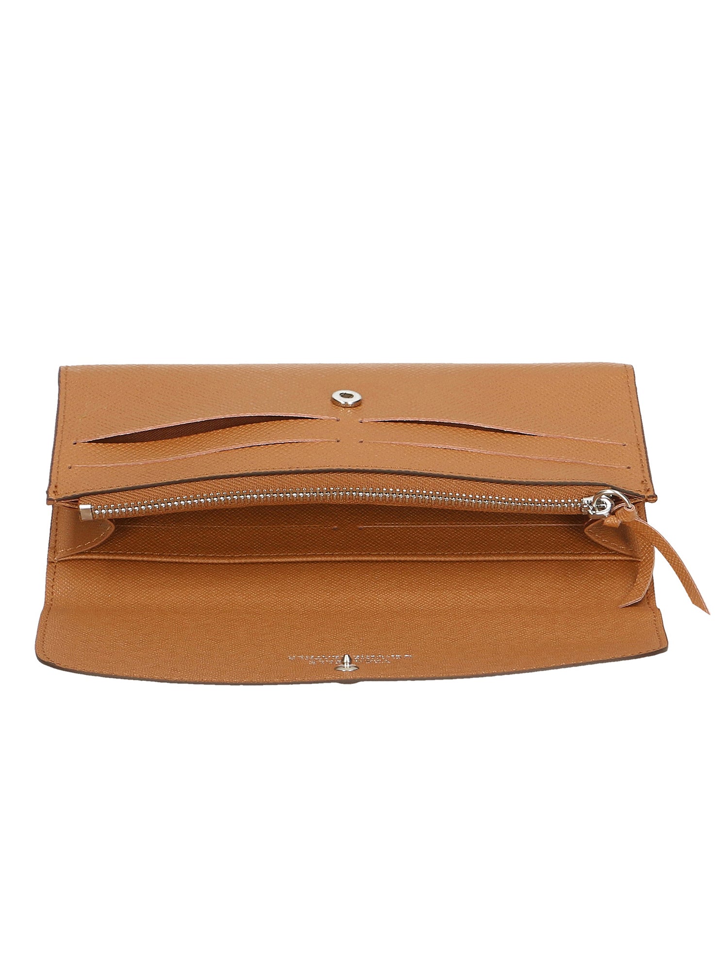 Marcella 60698 2-CUOIO COGNAC Portafoglio donna in vera pelle Chiara Ferretti