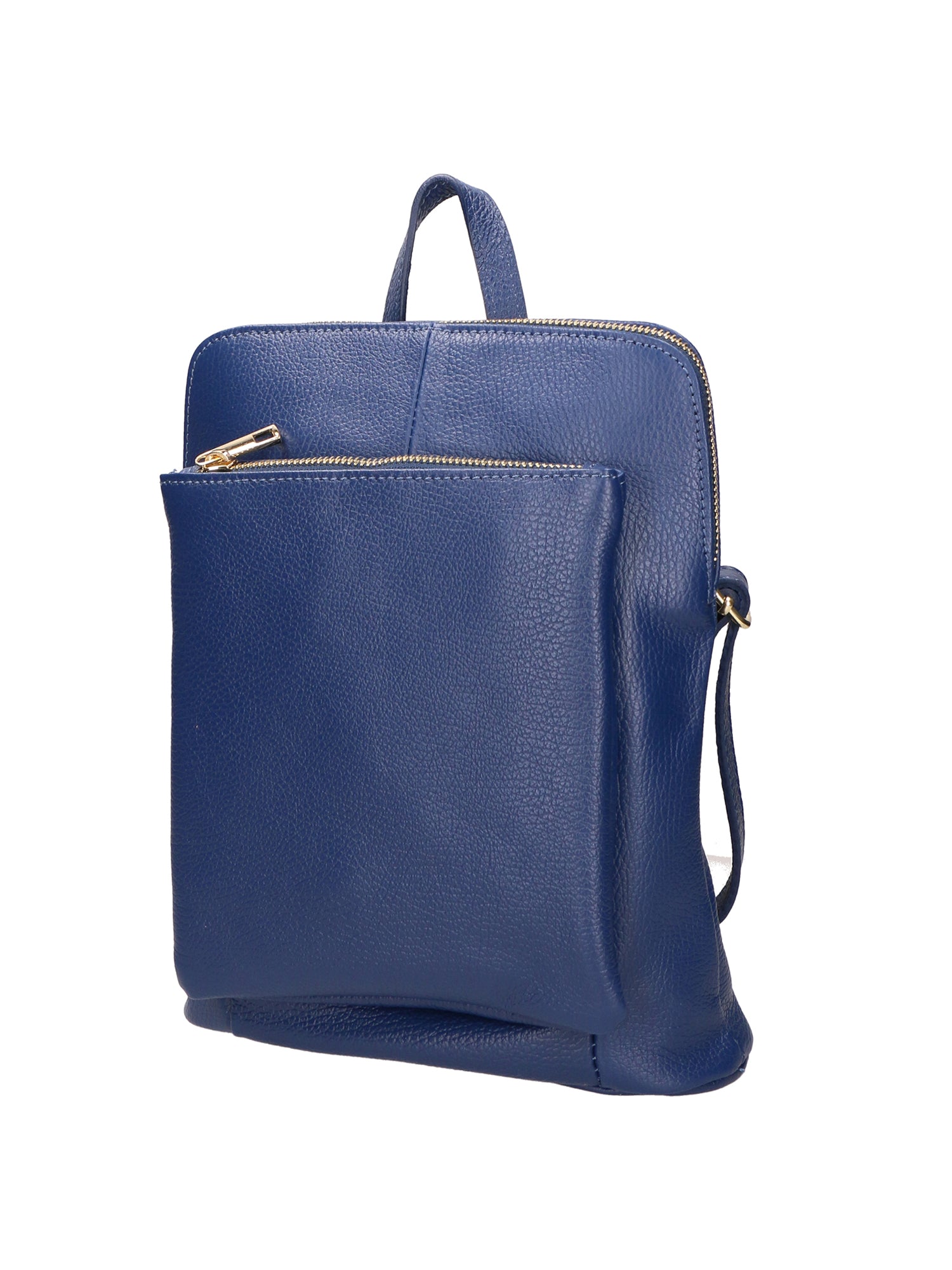 Vivenzia Damenrucksack aus echtem Leder, hergestellt in Italien, 23 x 29 x 6,5 cm