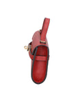 Uma Borsa a mano da donna Vera pelle 06525-D10 ROSSO SCURO Chiara Ferretti