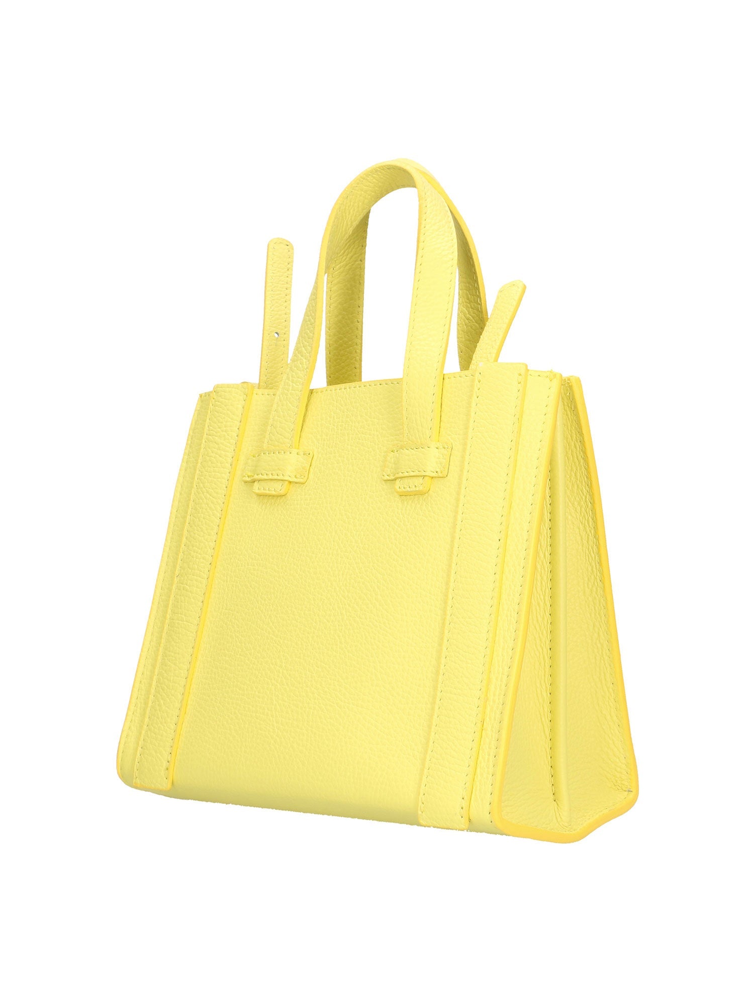 Celestia Nova Borsa a mano da donna Vera pelle 8680-GIALLO Chiara Ferretti