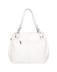 Ereba Borsa a mano da donna Made in Italy 100% pelle 3305-S01 BIANCO Chiara Ferretti