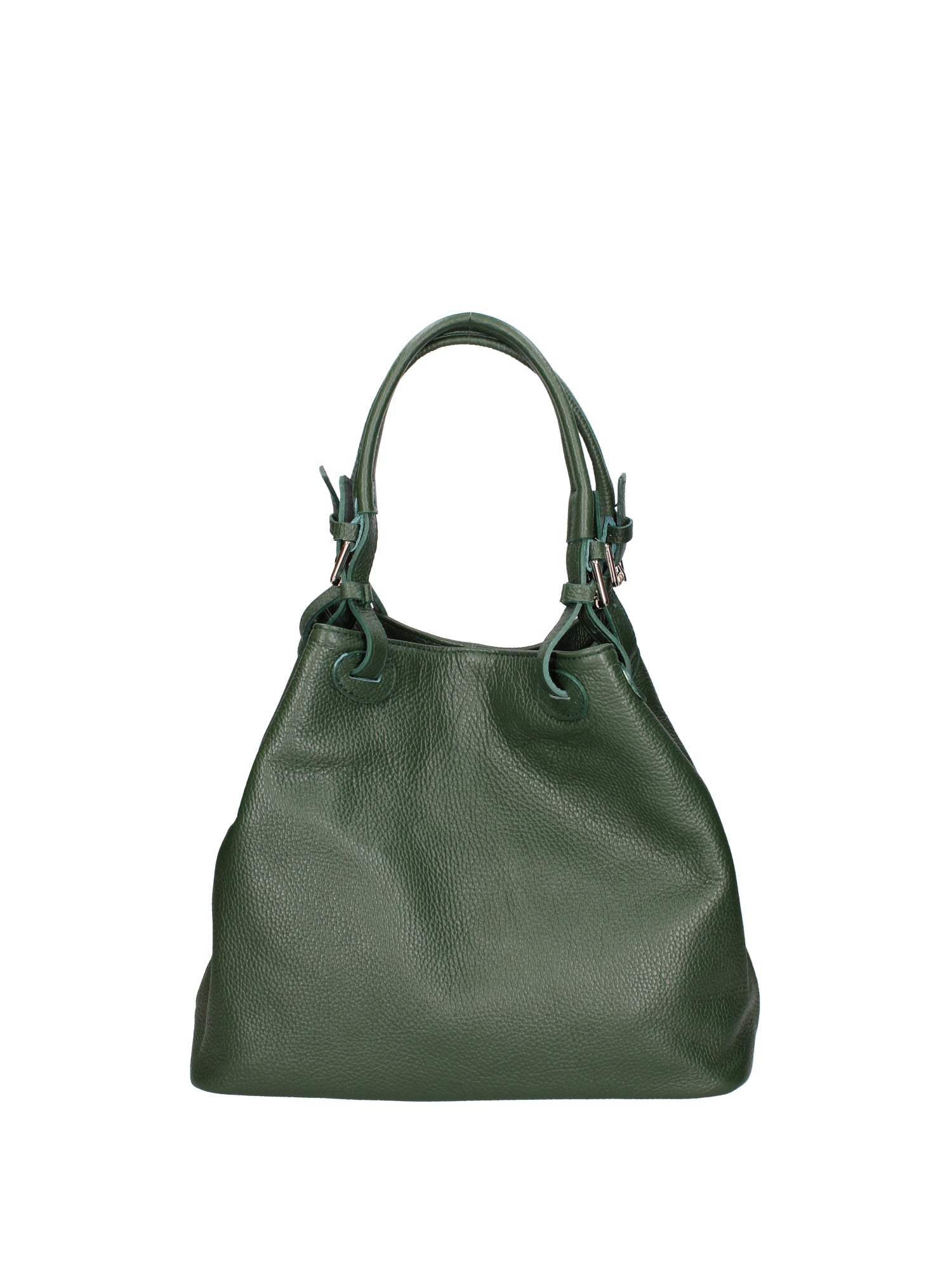 Borsa a spalla da donna In Vera pelle Made in Italy 29x32x17 cm