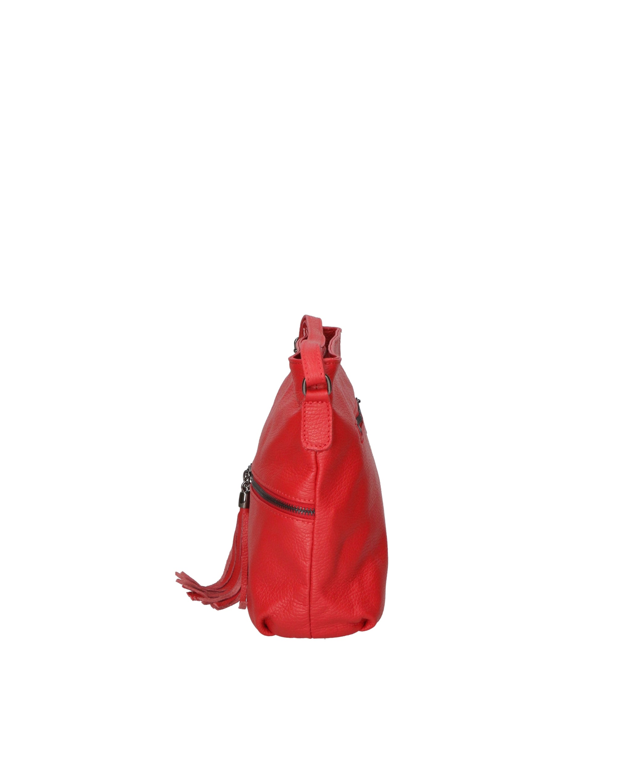 Erminia Borsa a tracolla da donna Vera pelle 80062-ROSSO Chiara Ferretti