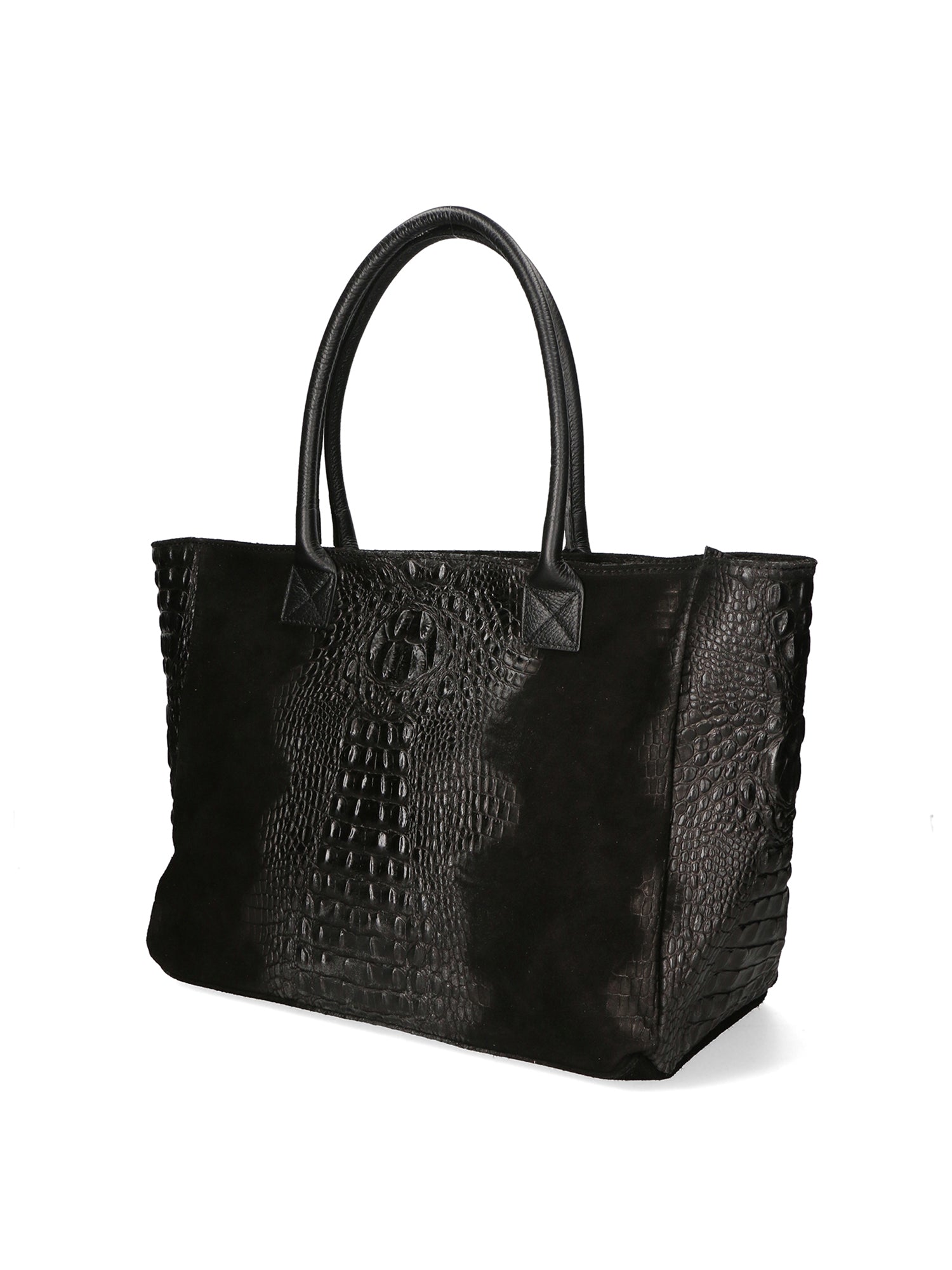 Dorothea Borsa Shopper da donna Vera pelle 80042-019 NERO Chiara Ferretti
