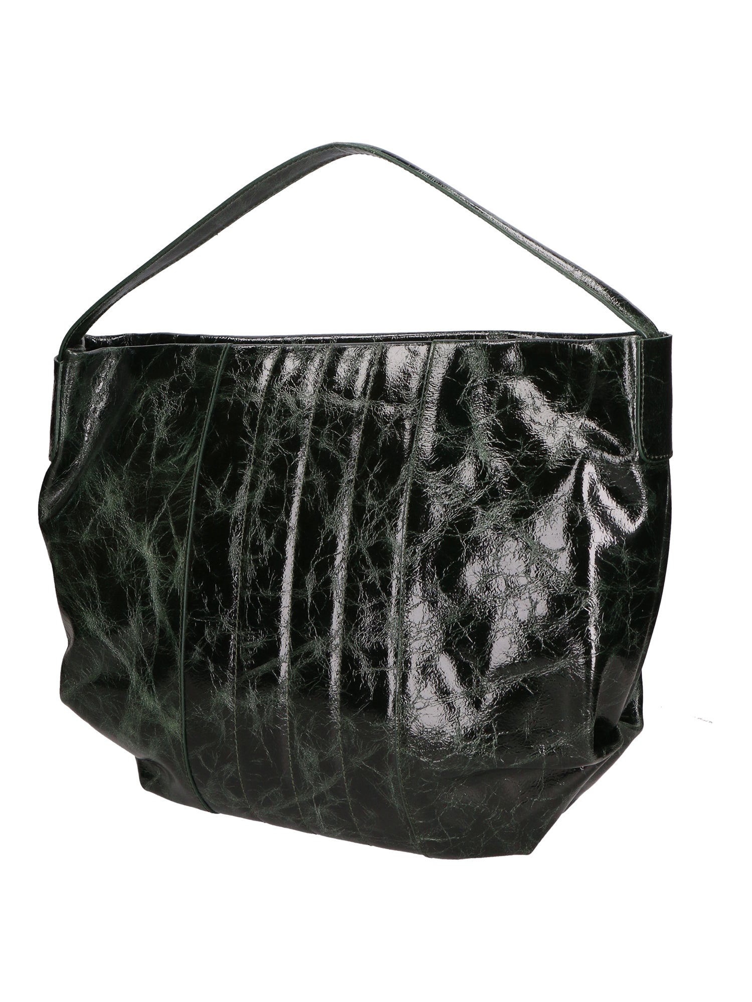 Borsa a spalla da Donna Vanda in Vera Pelle Made in Italy 30x40x5 cm