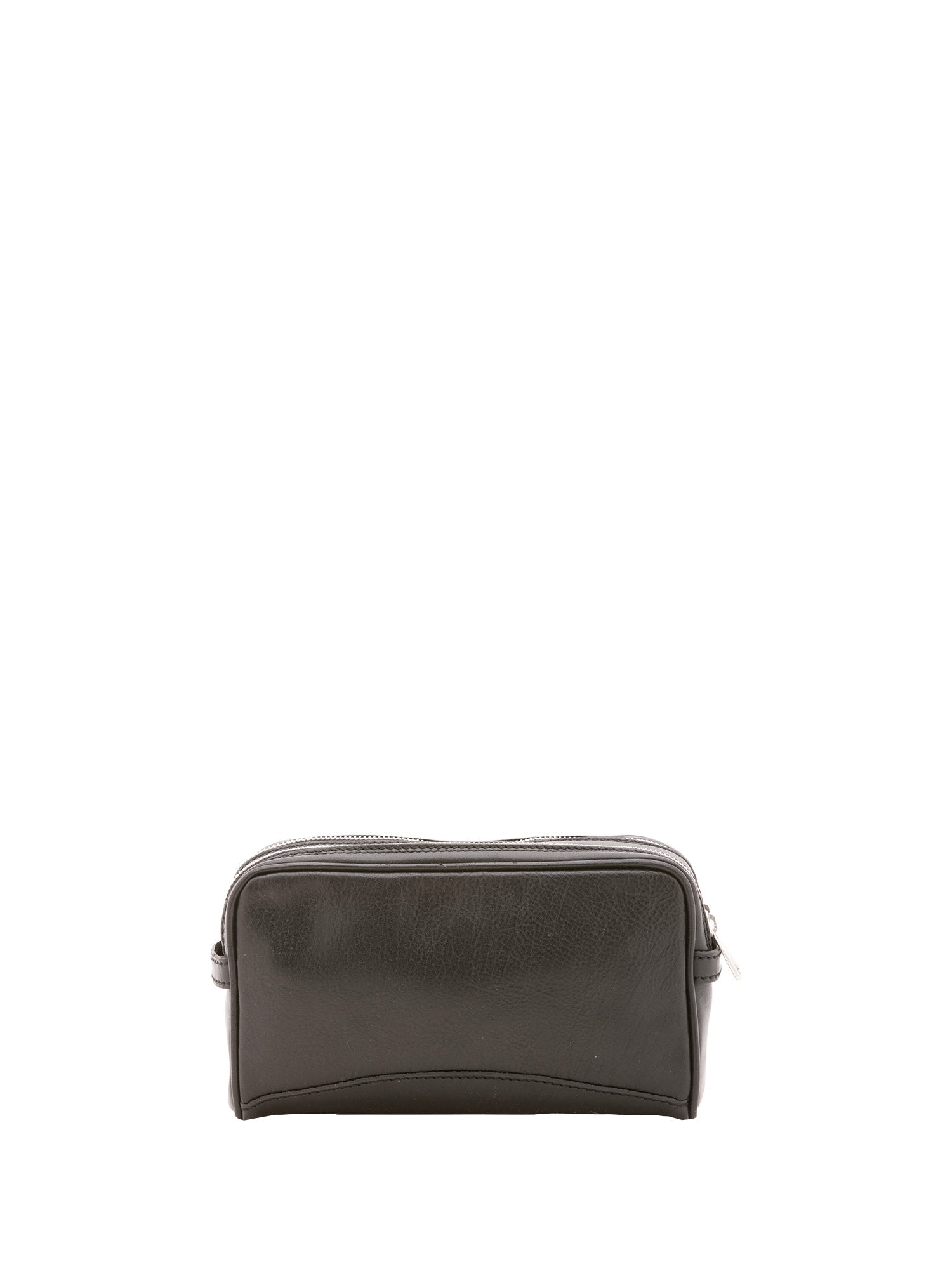 Pochette unisex in vera pelle Made in Italy 4401-NERO Alessia Firenze