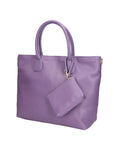 Sylvie Unisex-Handtasche aus echtem Leder, hergestellt in Italien, 34 x 30 x 9 cm