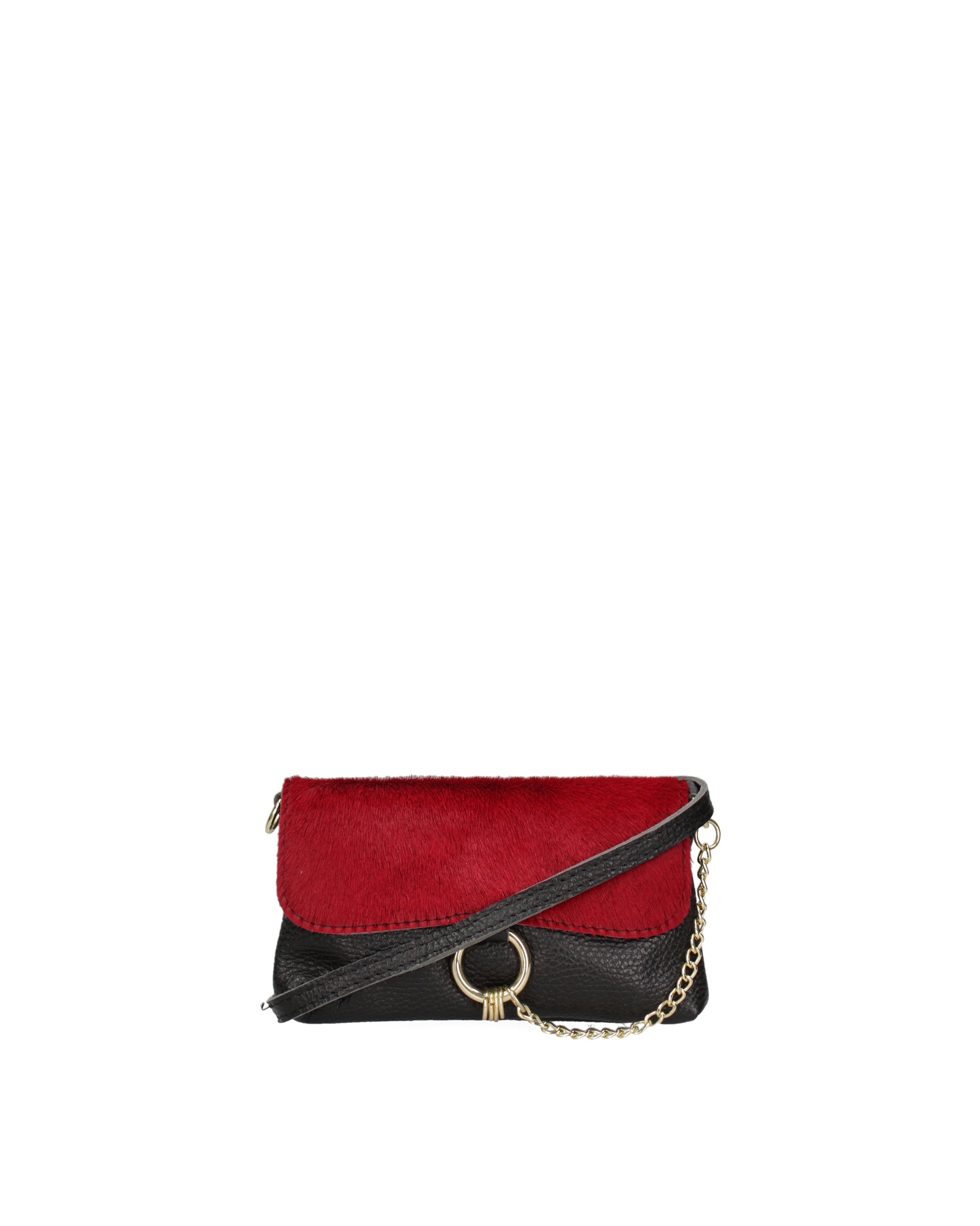 Safira Borsa a mano da donna Vera pelle 04760-ROSSO Chiara Ferretti