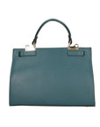 Nina Borsa a mano da donna 100% pelle 04263-D33 PETROLIO Chiara Ferretti