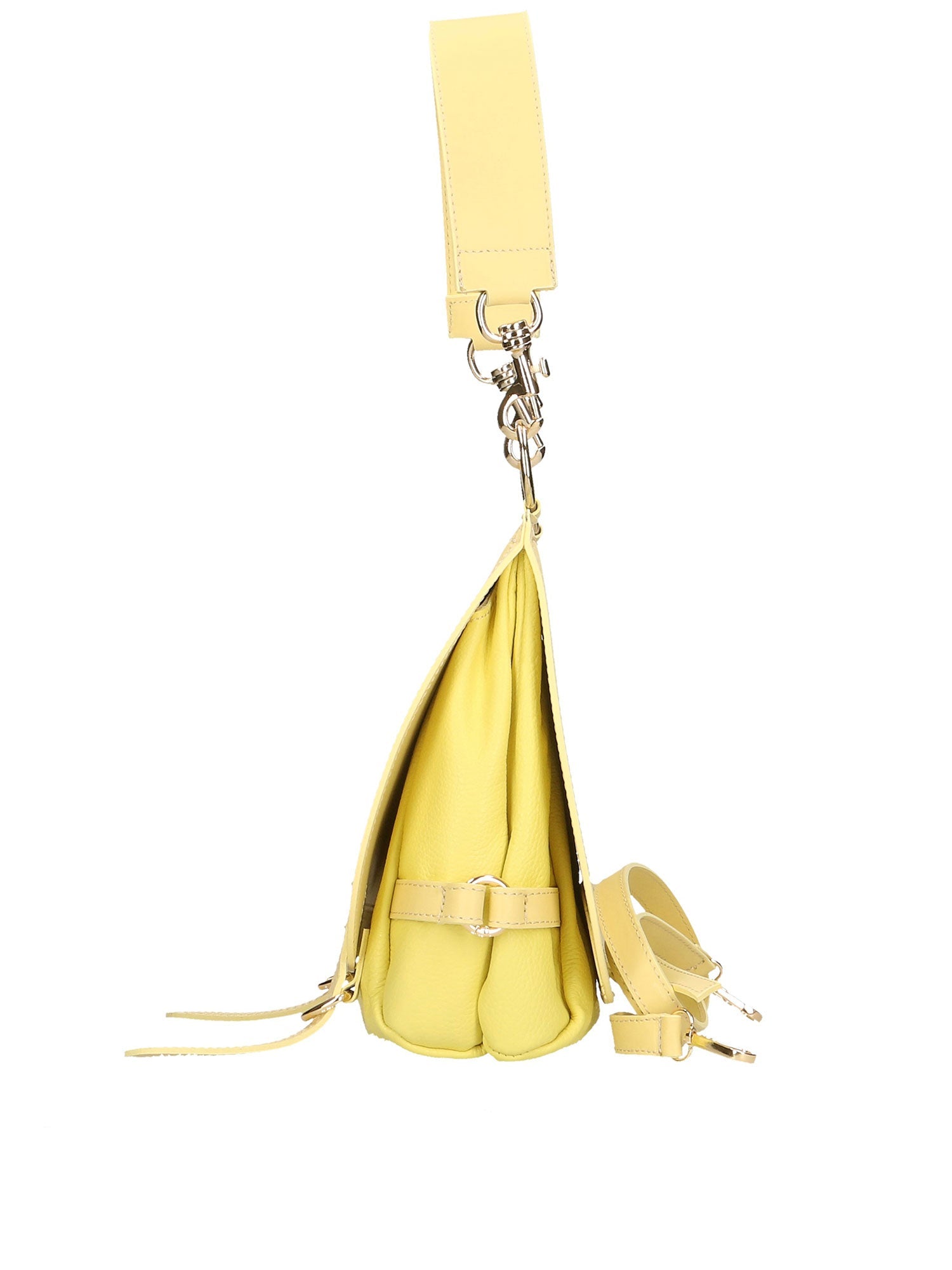 Lisetta Borsa a tracolla da donna Vera pelle 8683-GIALLO Chiara Ferretti