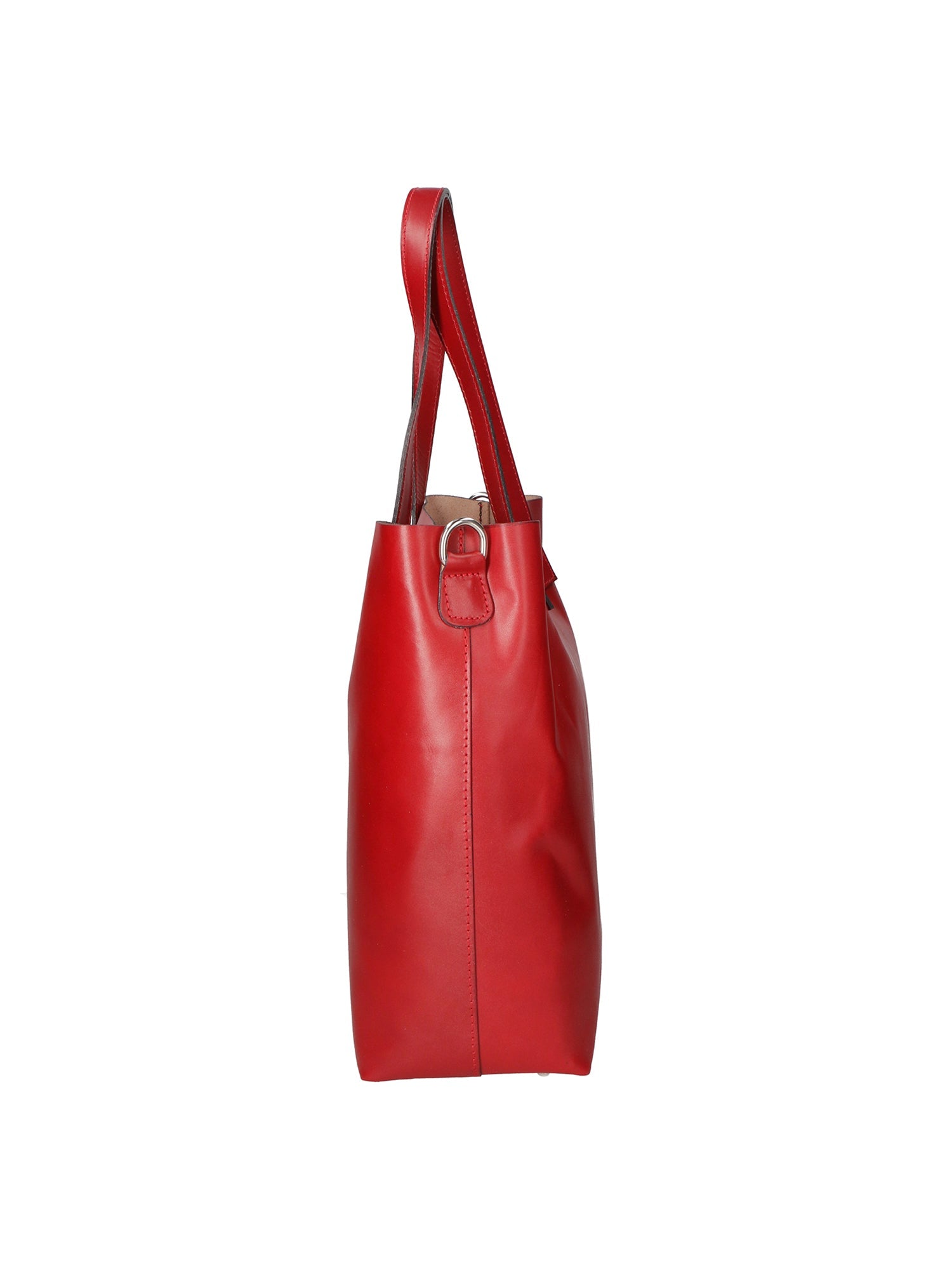 Esmeralda Borsa a mano da donna 100% pelle 9006-ROSSO RED Chiara Ferretti