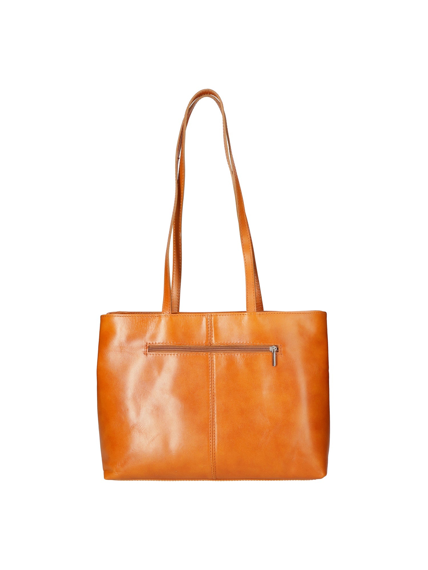 Flora Borsa a spalla da donna Vera pelle 9118-CUOIO Chiara Ferretti