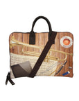 Borsa a mano unisex Michela in Vera Pelle Borsa Fashion 28x40x3 cm