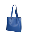 Germana Borsa a spalla da donna 100% pelle 05924-B22 BLUETTE Chiara Ferretti