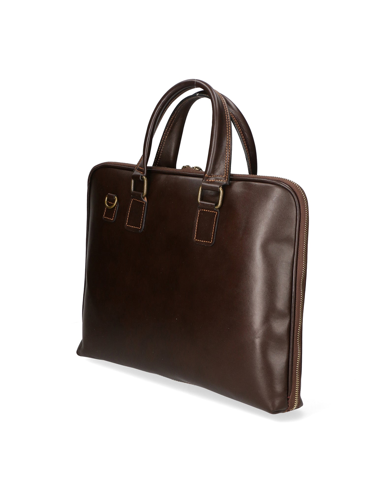 Fabiana Borsa a mano unisex Vera pelle 9033-TMORO DARK BROWN Chiara Ferretti