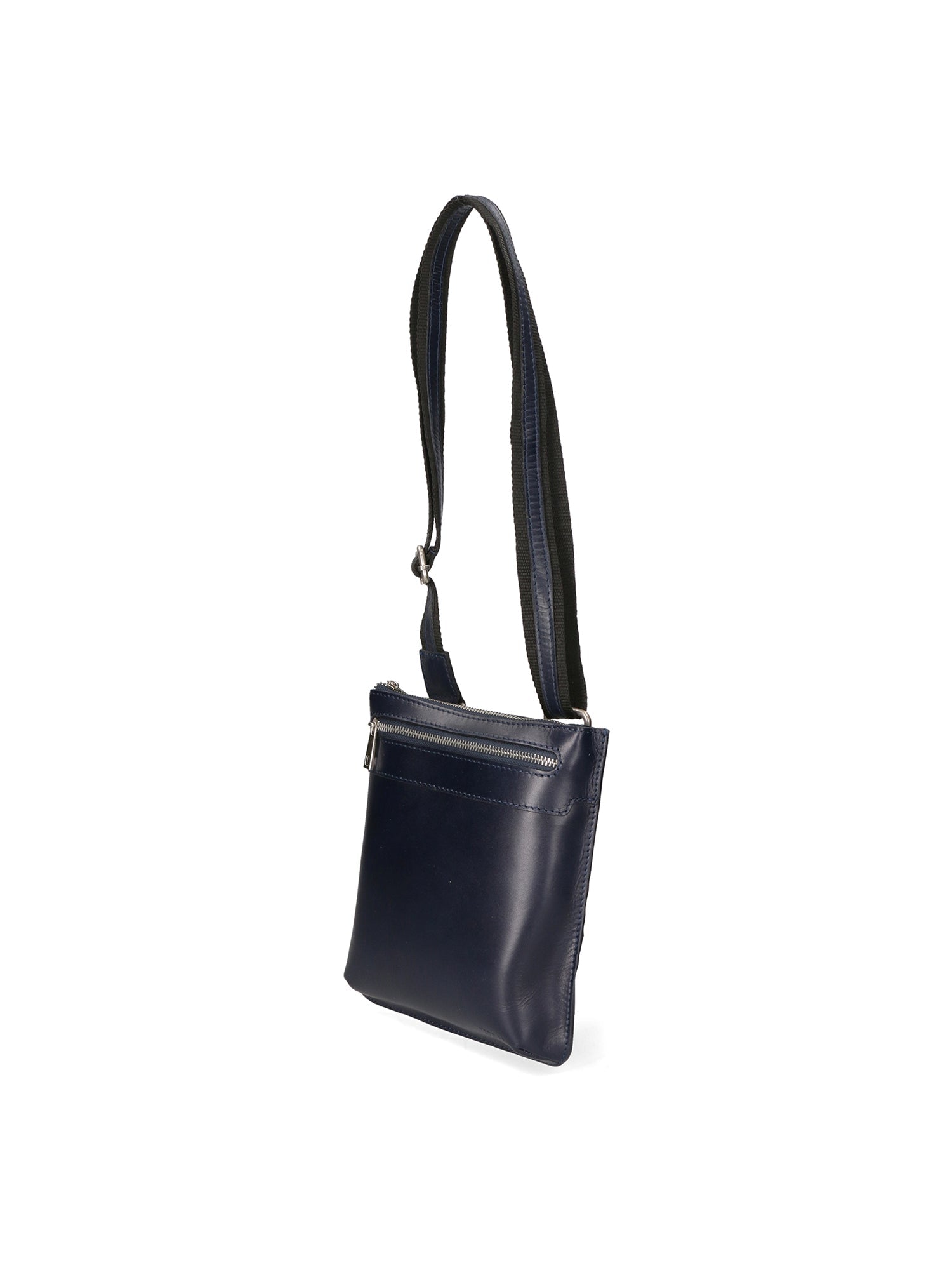 Flaviana Borsa a tracolla unisex Vera pelle 9117-BLU DARK BLUE Chiara Ferretti