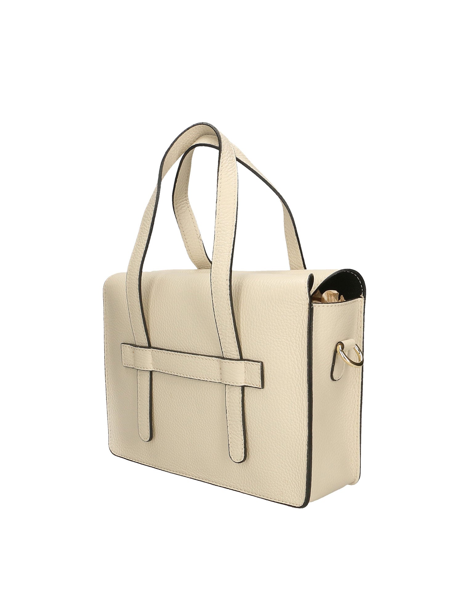 Cielia Borsa a mano da donna Vera pelle 191148-BEIGE Chiara Ferretti