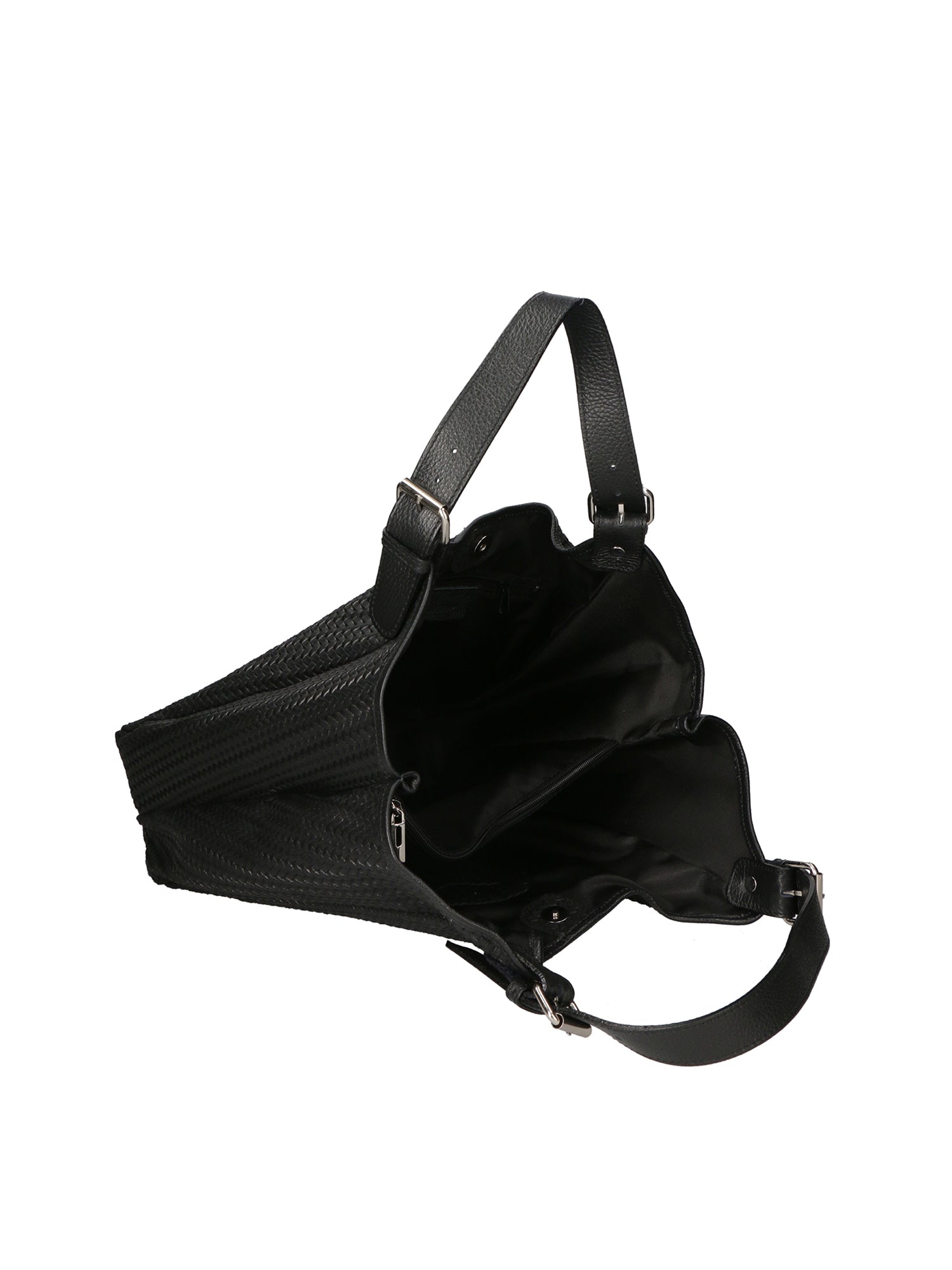 Elettra Borsa a mano da donna Vera pelle 80050-NERO Chiara Ferretti