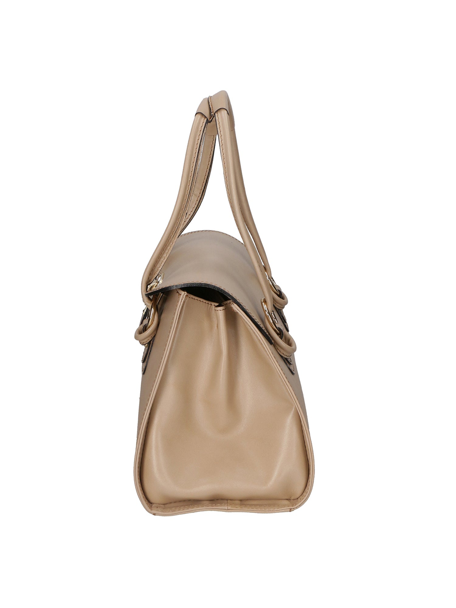 Fiona Borsa a mano da donna 100% pelle 9112-FANGO TAUPE Chiara Ferretti