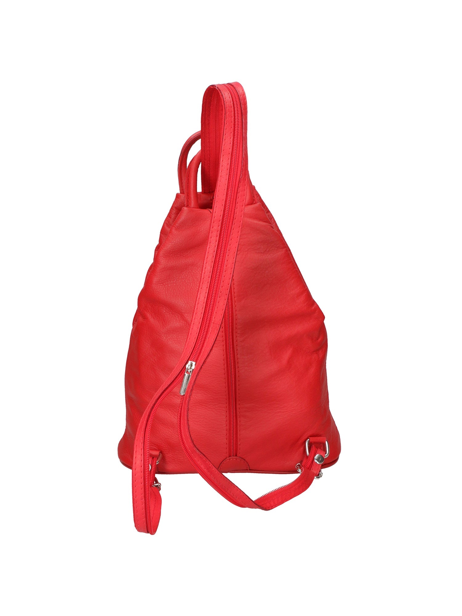 Erika Zaino da donna in vera pelle Casual 80072-ROSSO Chiara Ferretti