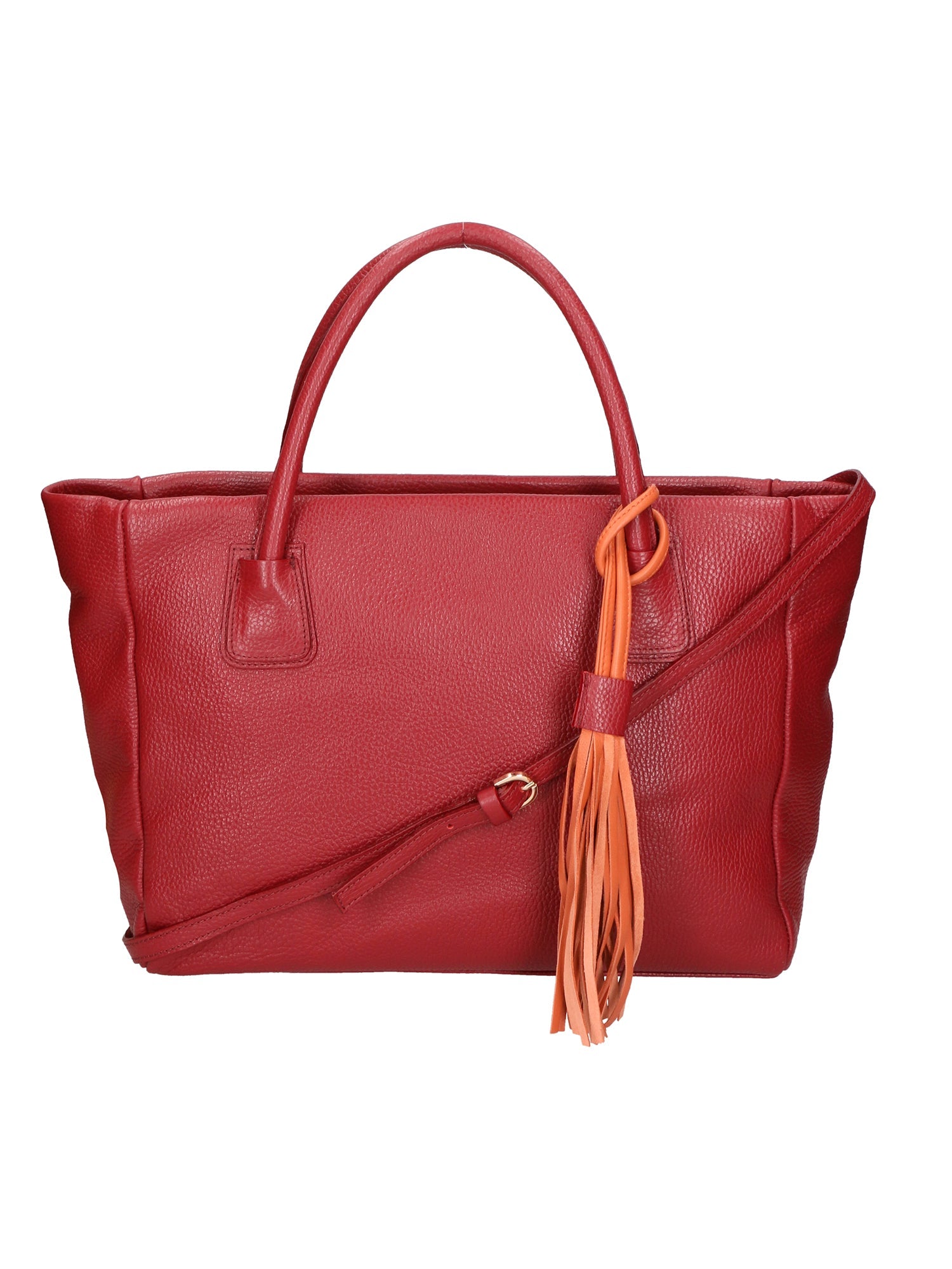Borsa a spalla da Donna Vera in Vera Pelle Made in Italy 27,5x46x10 cm