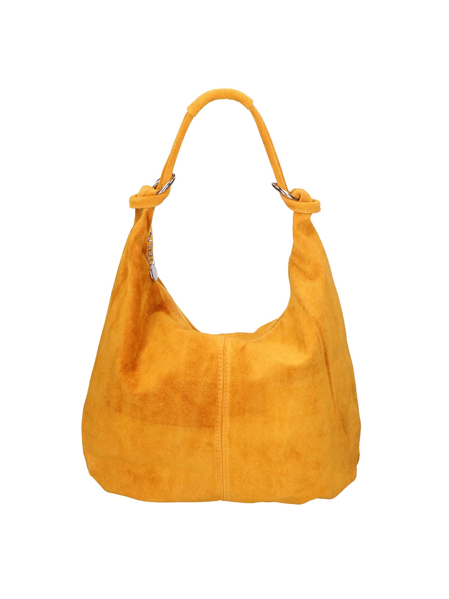 Valeria Damen-Schultertasche aus echtem Leder, hergestellt in Italien, 34 x 43,5 x 5 cm