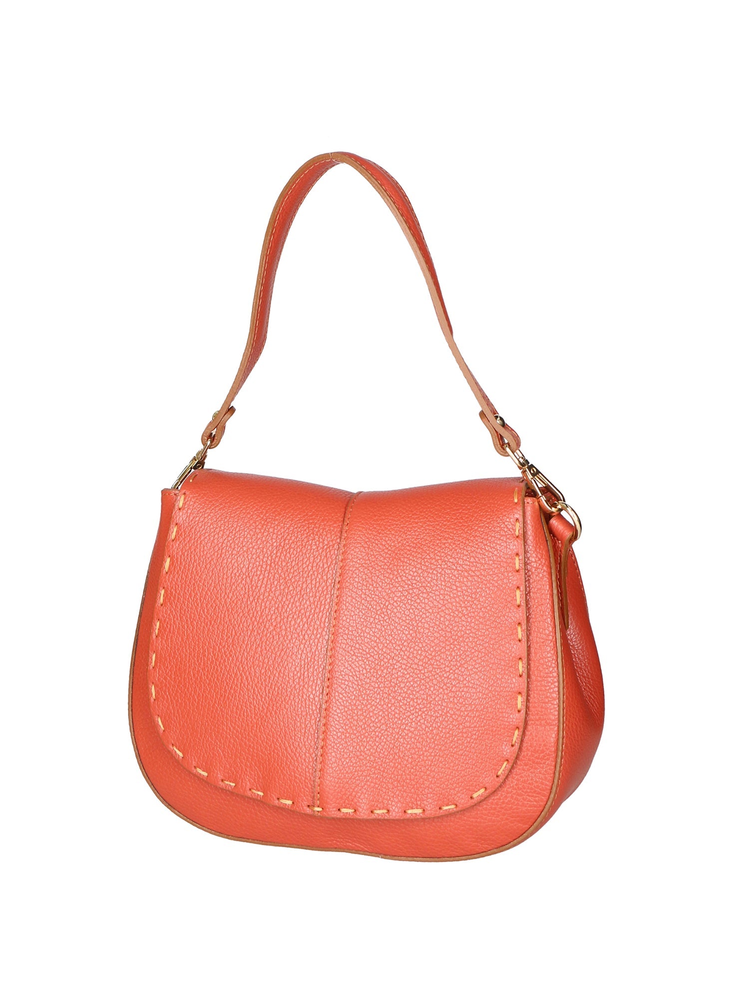 Borsa a spalla da Donna Winona in Vera Pelle Made in Italy 26x20x13 cm