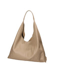 Ginger Borsa a spalla da donna Vera pelle 05788-D05 TAUPE Chiara Ferretti