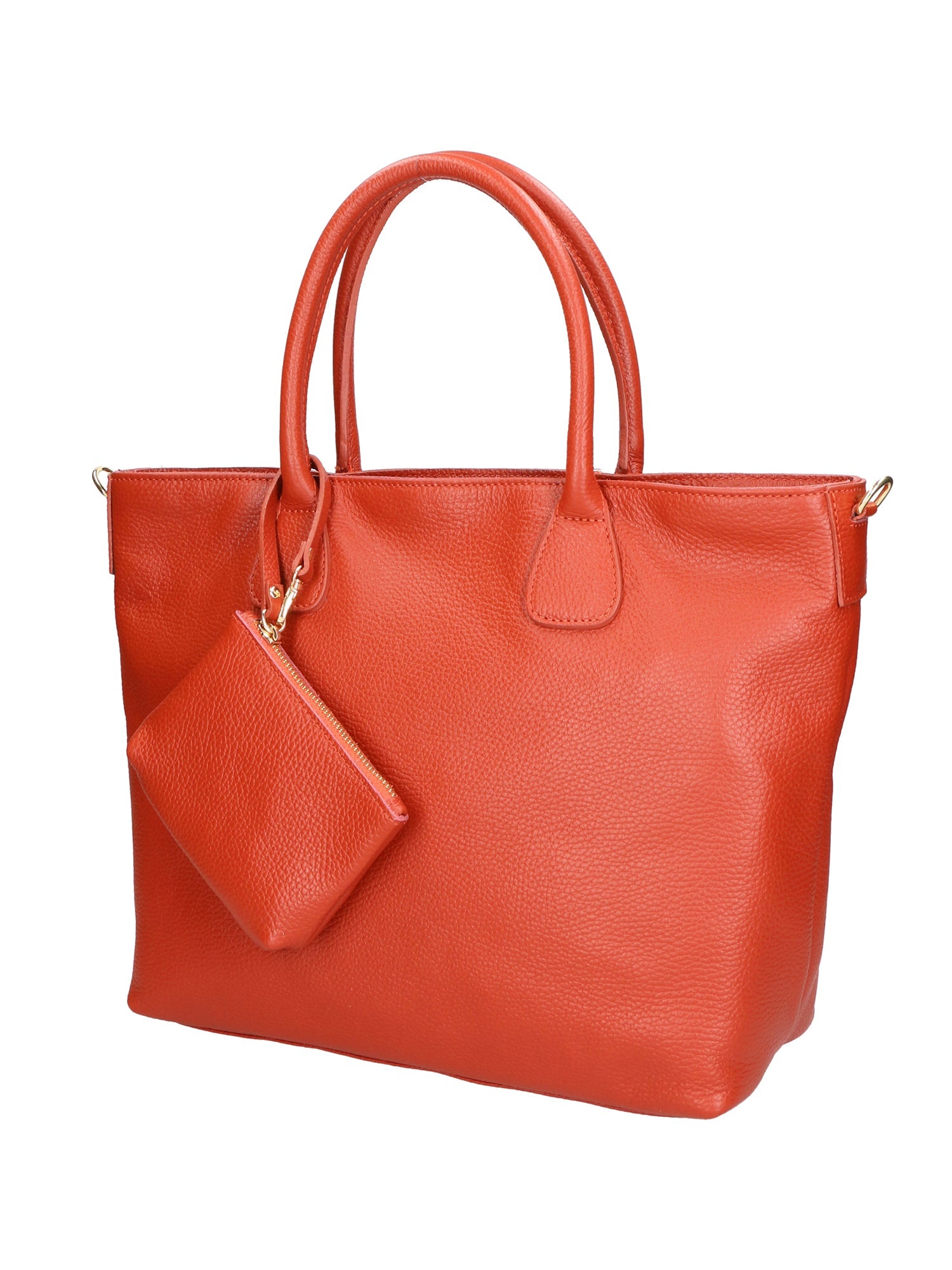Sylvie Unisex-Handtasche aus echtem Leder, hergestellt in Italien, 34 x 30 x 9 cm