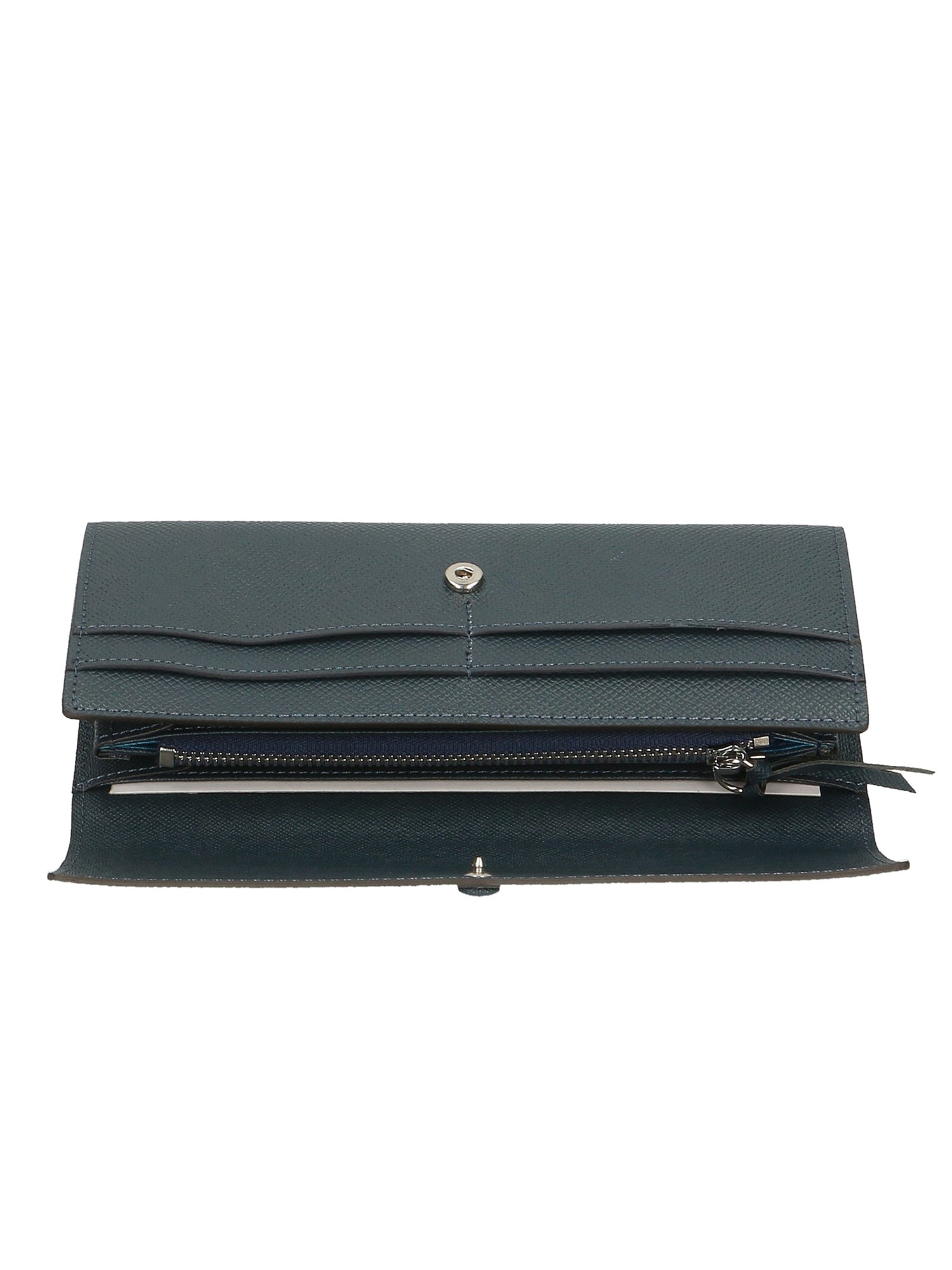 Manuela Portafoglio da donna 100% pelle 60303 2-BLU JEANS DENUM Chiara Ferretti