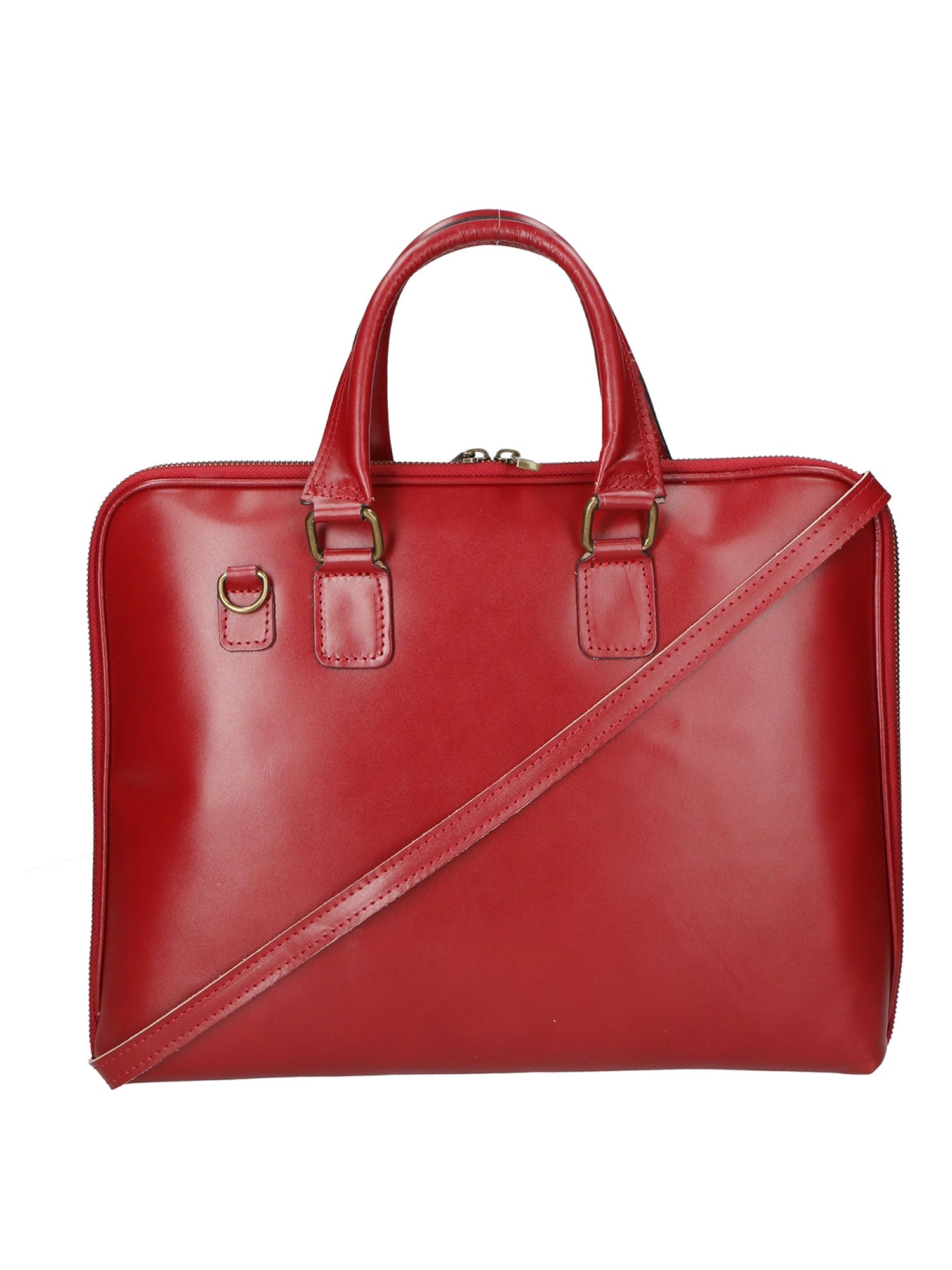 Fabiana Borsa a mano unisex Vera pelle 9033-ROSSO RED Chiara Ferretti