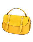 Genziana Borsa a mano da donna Vera pelle 05993-L224 GIALLO+09 GIALLO Chiara Ferretti