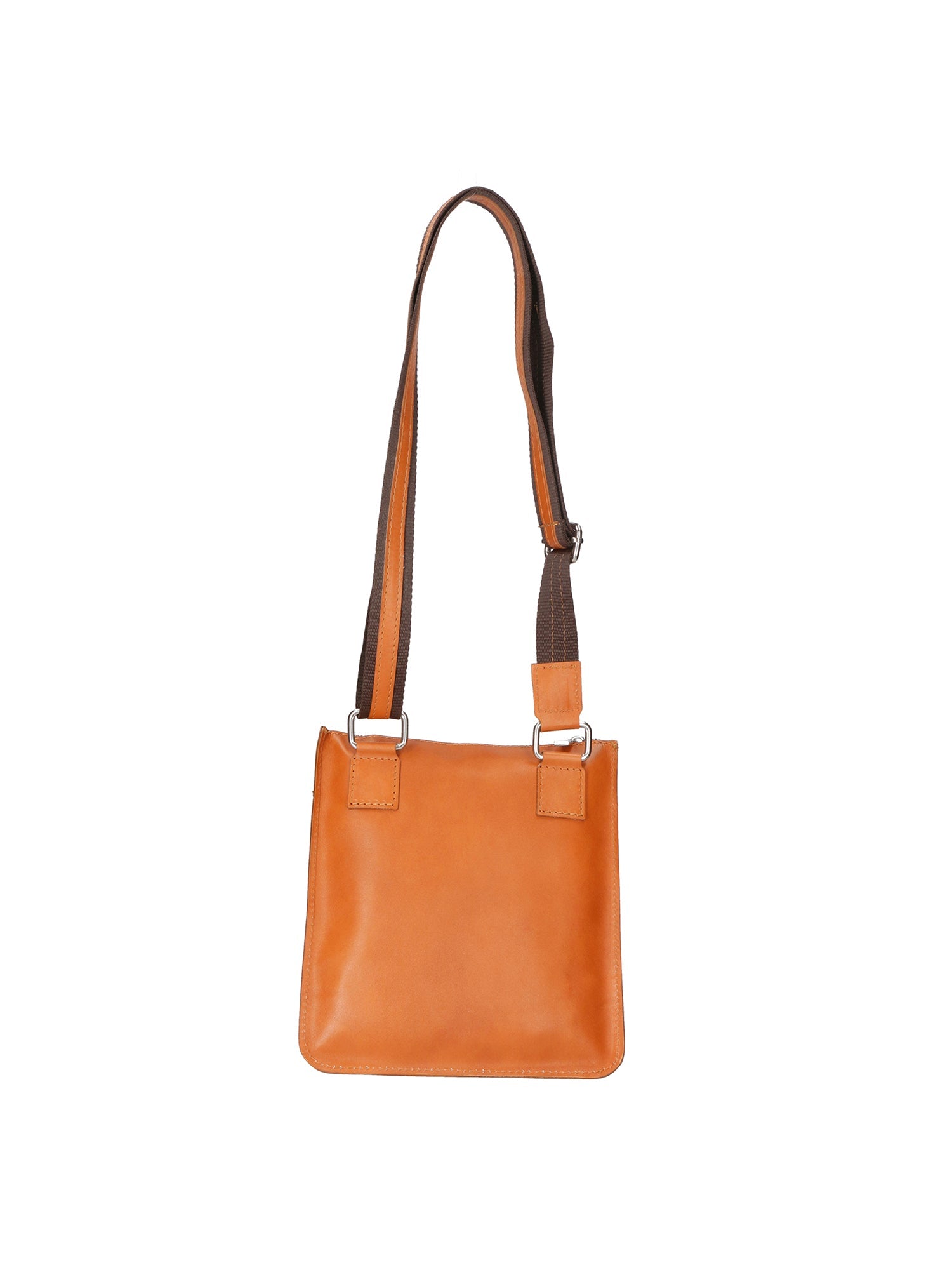 Flaviana Borsa a tracolla unisex Vera pelle 9117-CUOIO COGNAC Chiara Ferretti