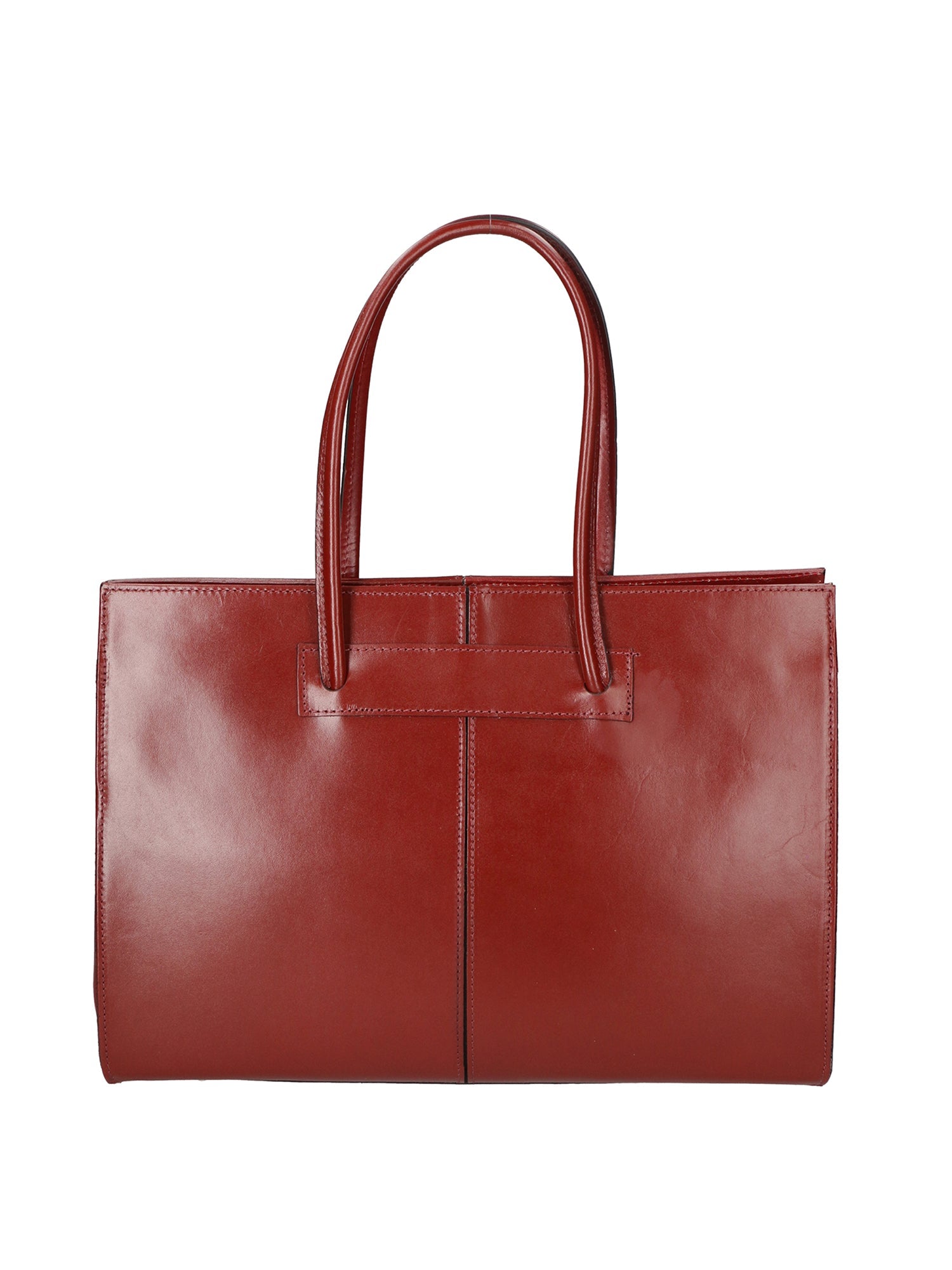 Eugenia Women's Handbag in Genuine Leather Made in Italy 29x40x10 cm