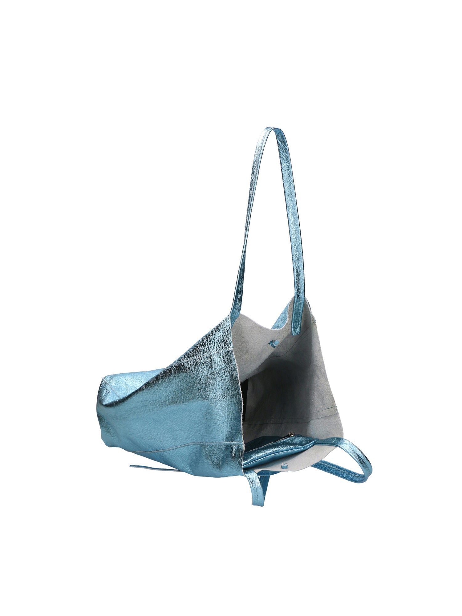 Iride Borsa a mano da donna 100% pelle 05921-DL92 CELESTE Chiara Ferretti