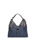 Edera Elite Borsa a spalla da donna Vera pelle LK0247-BLU Chiara Ferretti