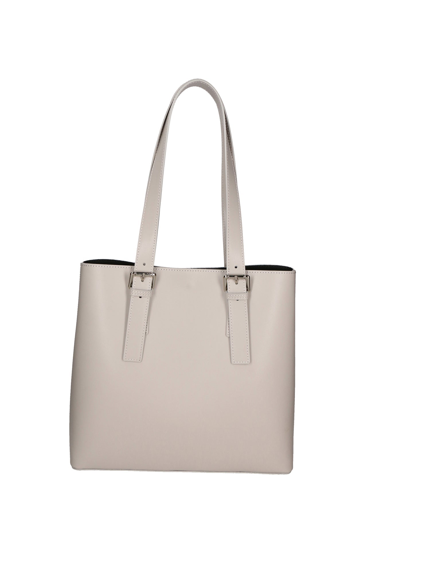 Germana Borsa a spalla da donna 100% pelle 05924-B86 GRIGIO Chiara Ferretti