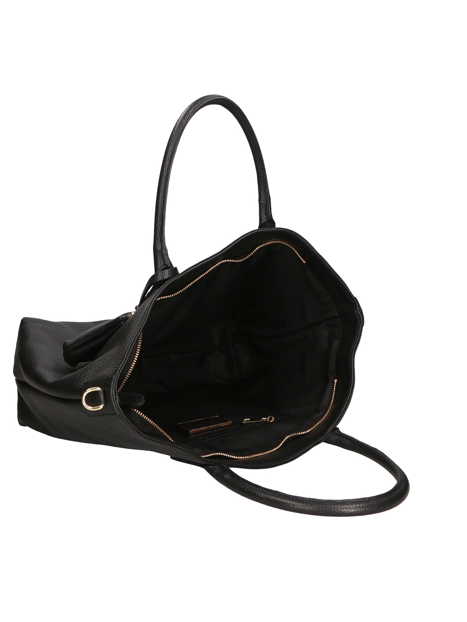 Wladimira Women's Shoulder Bag in Genuine Leather Made in Italy 43x33x9 cm