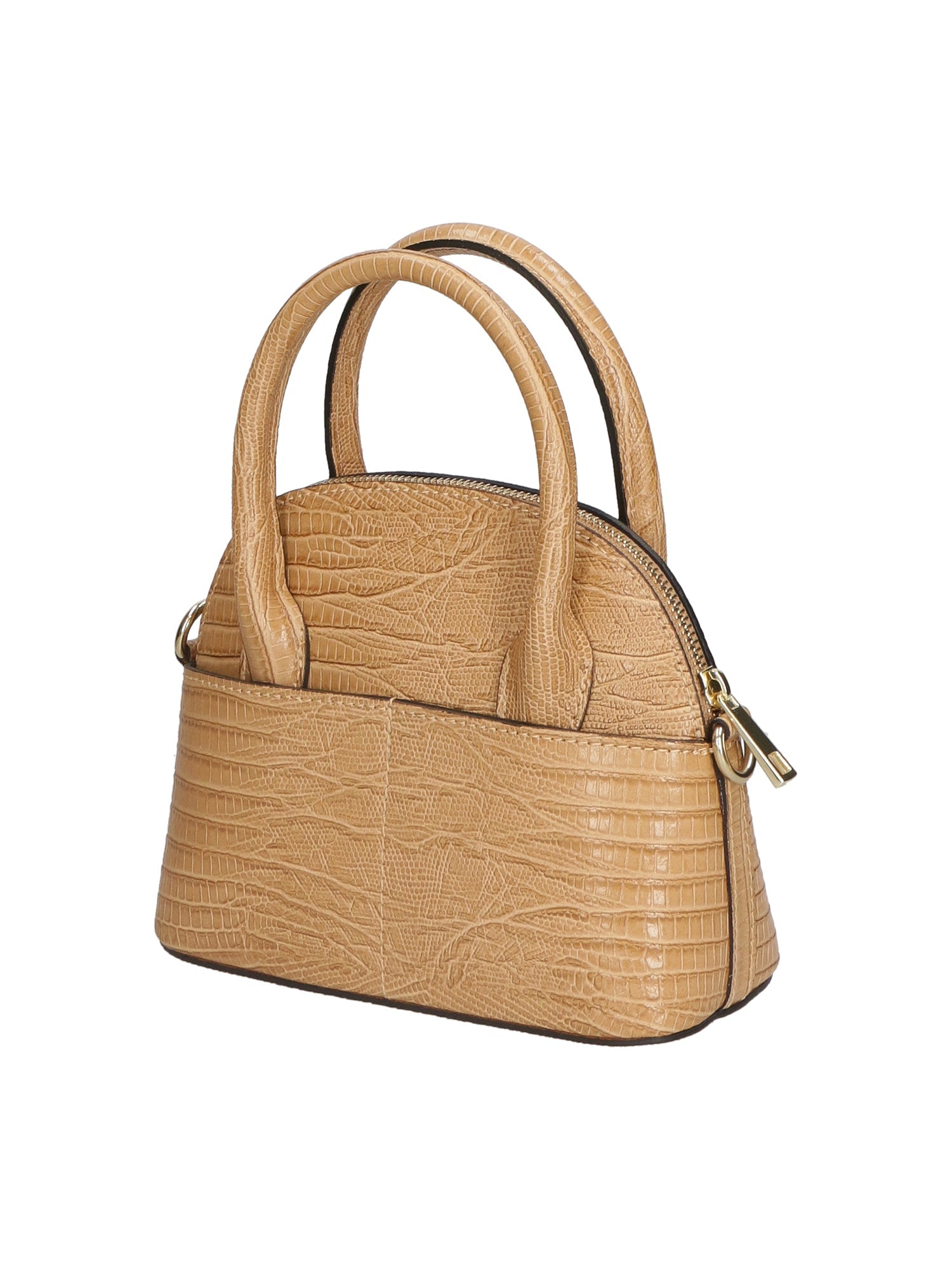 Perla Borsa a mano da donna Vera pelle 02865-LU81 SABBIA Chiara Ferretti