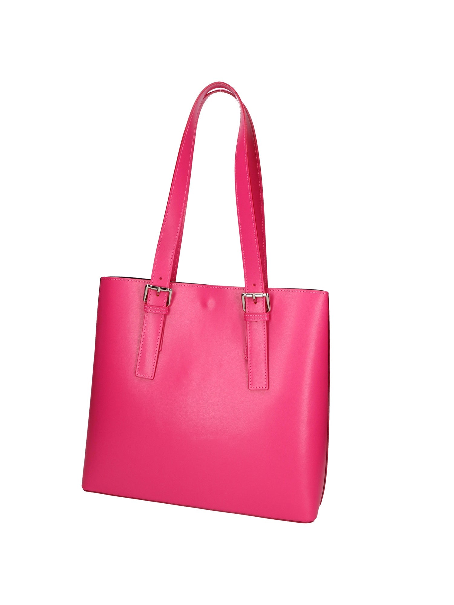 Germana Borsa a spalla da donna 100% pelle 05924-B02 FUXIA Chiara Ferretti