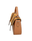 Genziana Borsa a mano da donna Vera pelle 05993-L125 CUOIO+06 CUOIO Chiara Ferretti