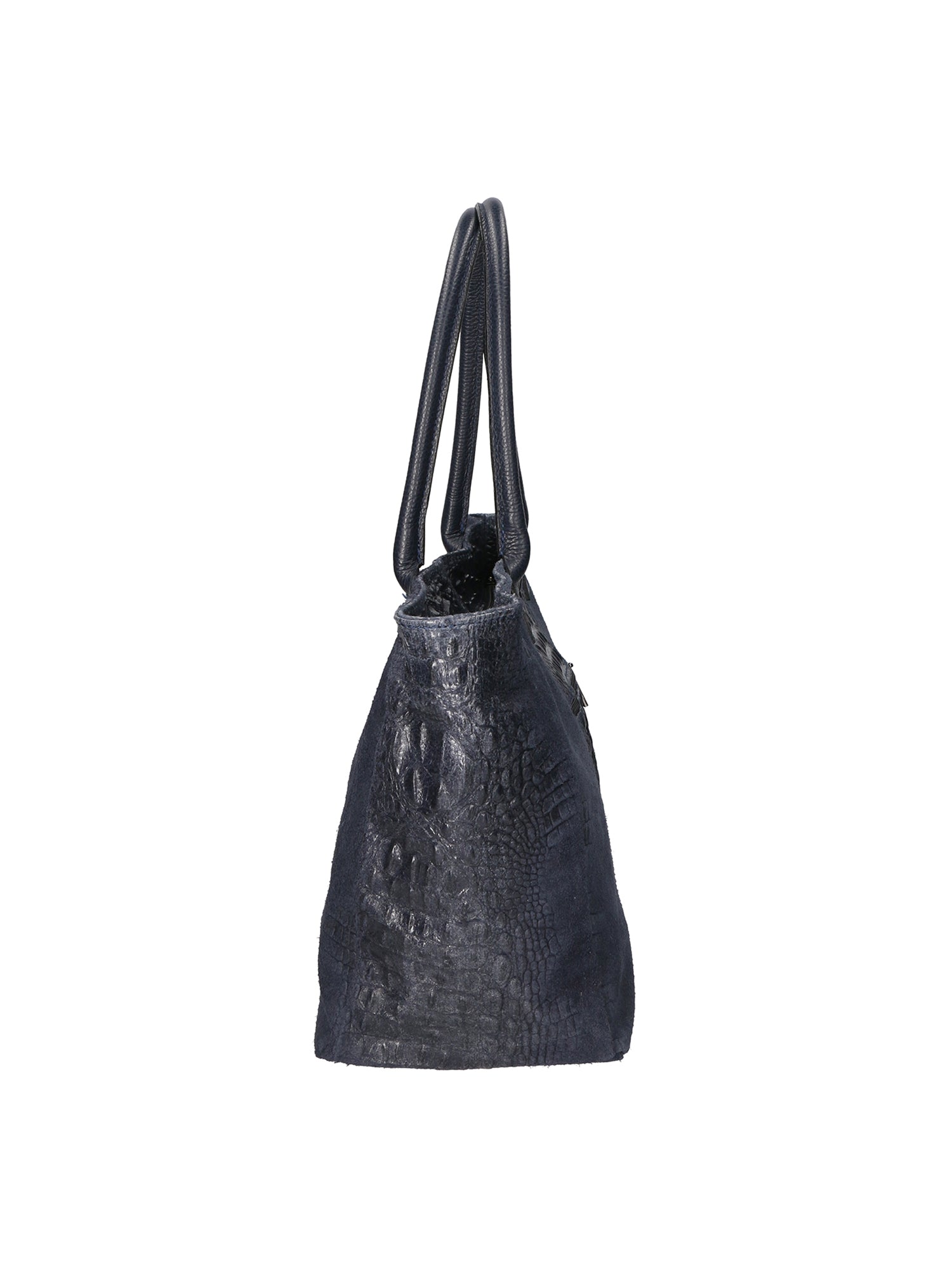 Dorothea Borsa Shopper da donna Vera pelle 80042-012 BLU JEANS Chiara Ferretti