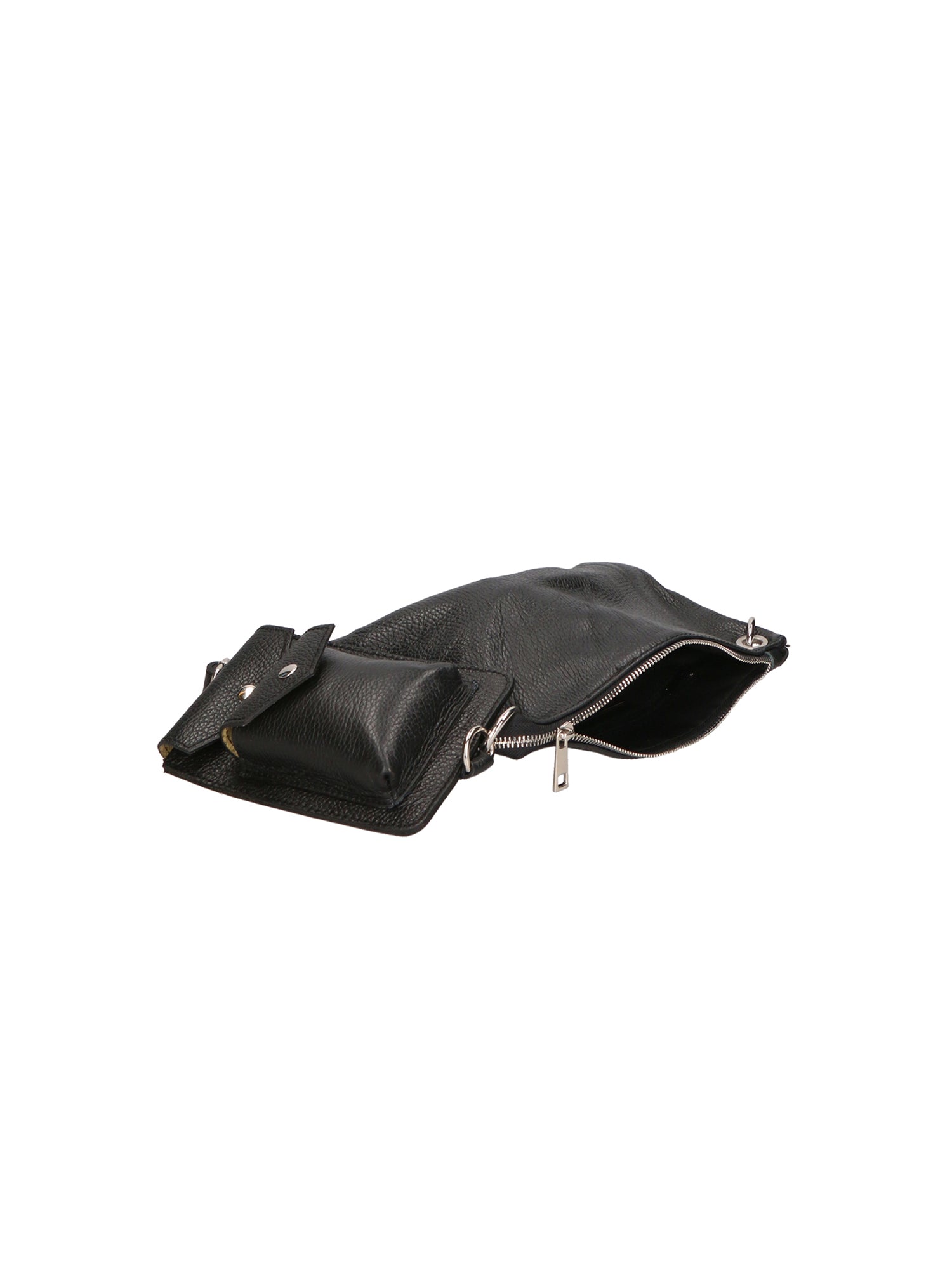 Ifigenia Borsa a tracolla da donna Vera pelle 05932-D28 NERO BLACK Chiara Ferretti