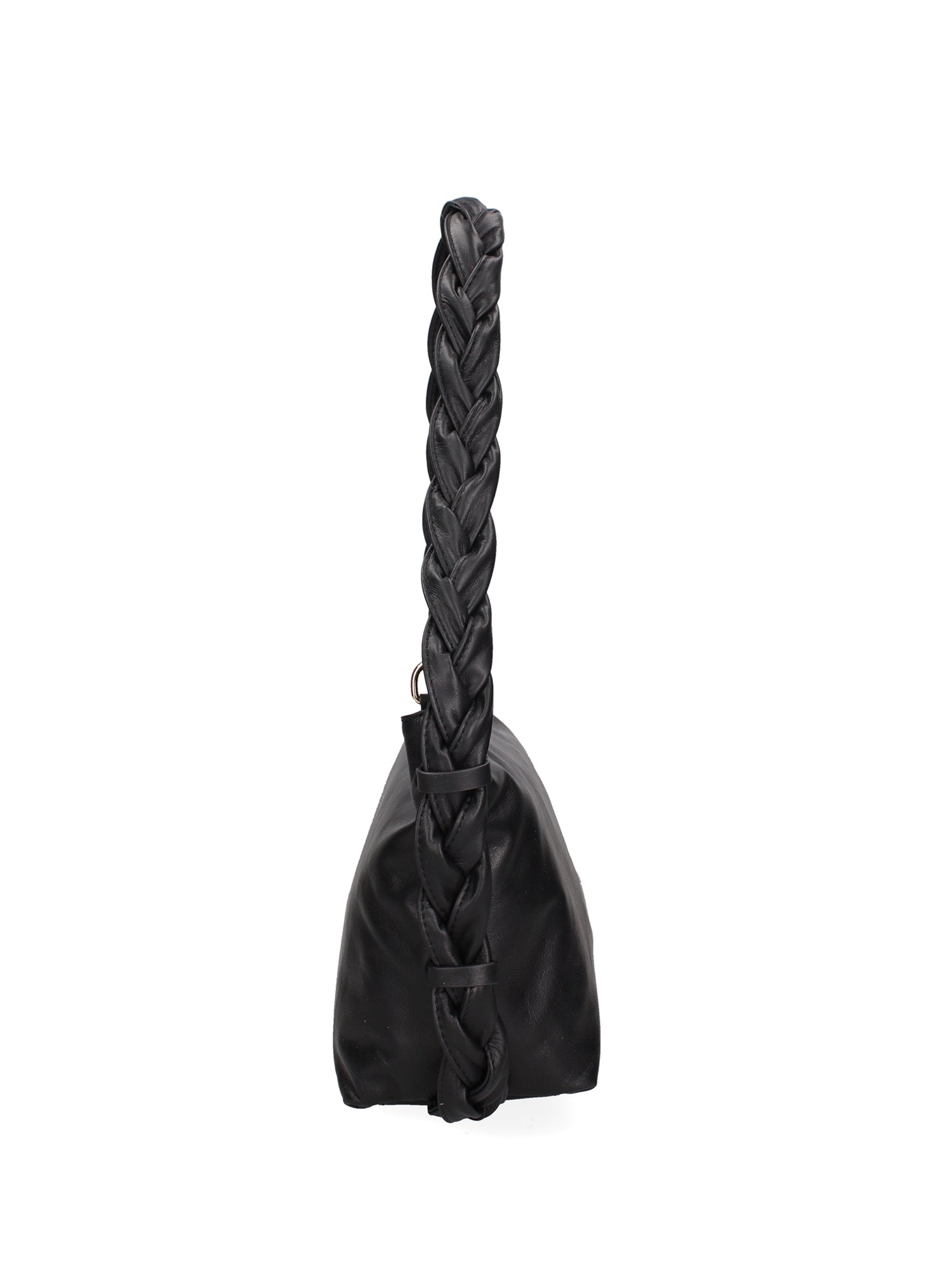 Isara Borsa a spalla da donna Vera pelle 07170-NERO BLACK Chiara Ferretti