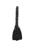 Isara Borsa a spalla da donna Vera pelle 07170-NERO BLACK Chiara Ferretti