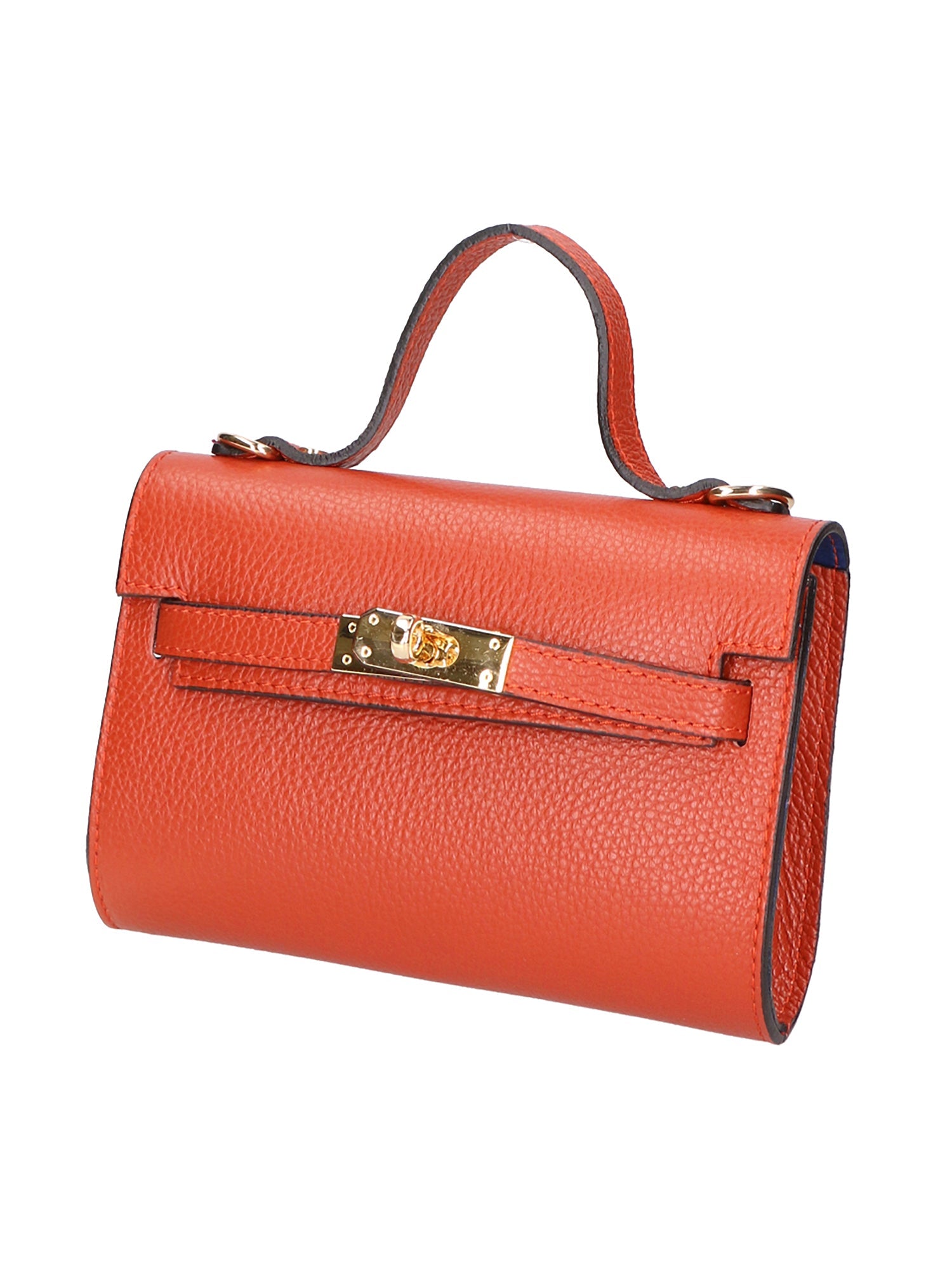 Uma Borsa a mano da donna Vera pelle 06525-D61 MATTONE(HP) Chiara Ferretti