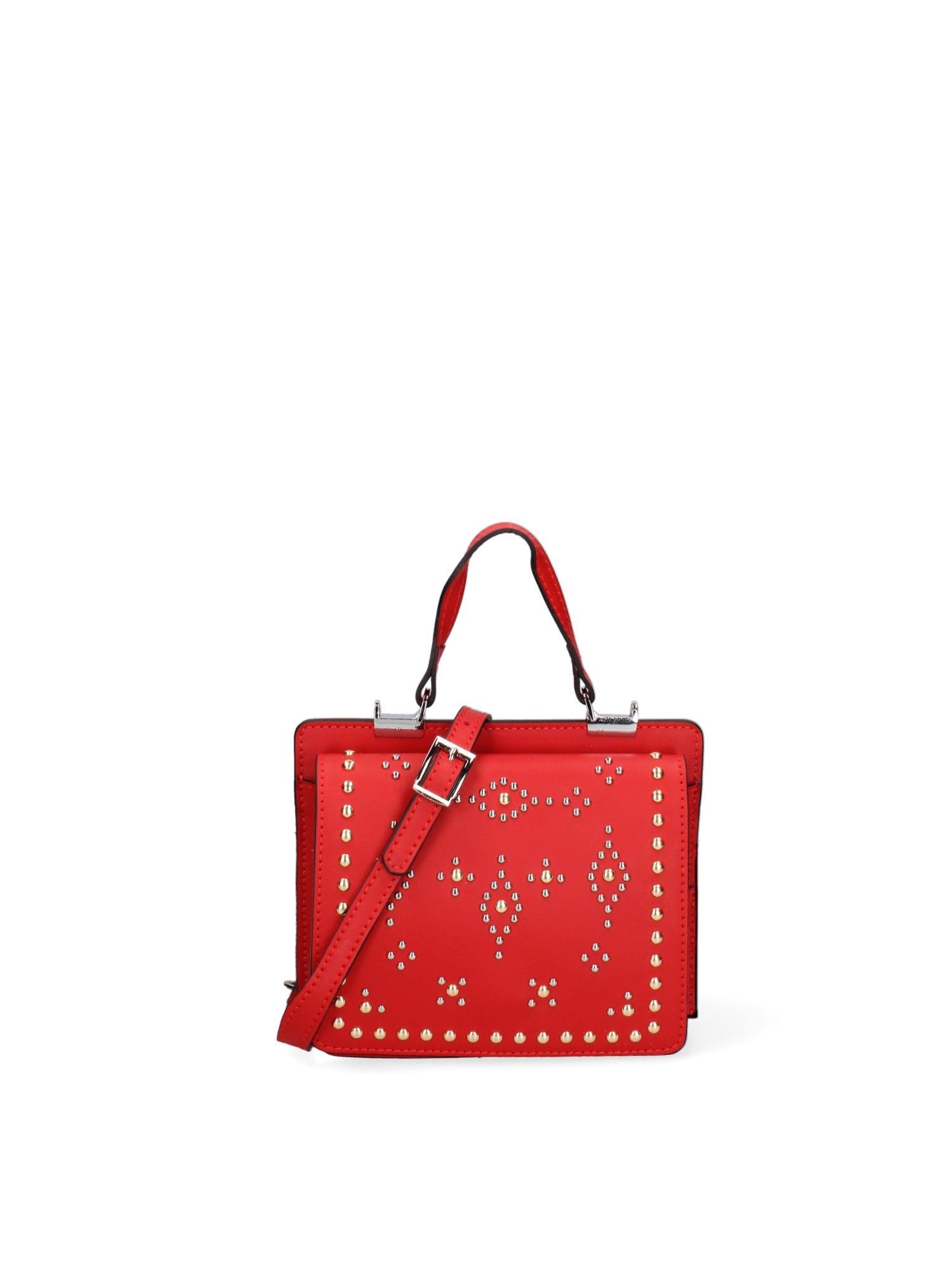 Florianne Borsa a tracolla da donna Vera pelle 1885-ROSSO Chiara Ferretti